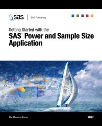 Inc SAS Institute - «Getting Started with the SAS Power and Sample Size Application»