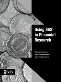 Using SAS in Financial Research