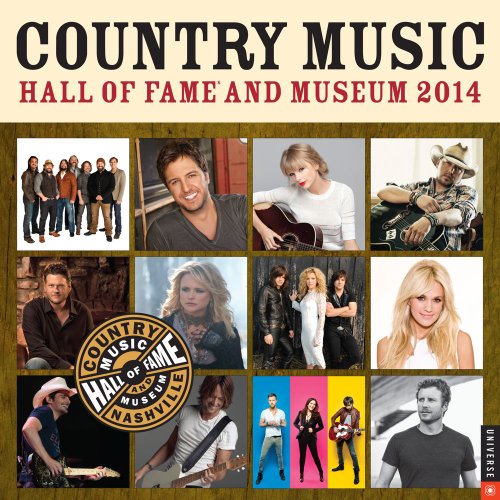 Country Music Hall of Fame and Museum 2014 Wall Calendar