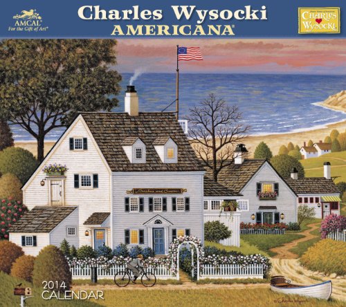 2014 Charles Wysocki Americana Wall Calendar