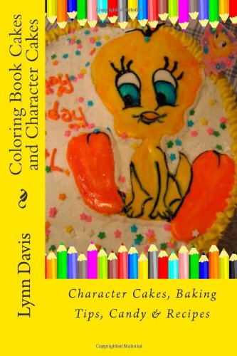 Coloring Book Cakes and Character Cakes