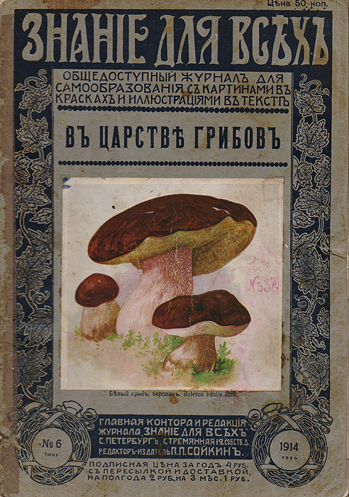 К. К. Серебряков - «В царстве грибов. 