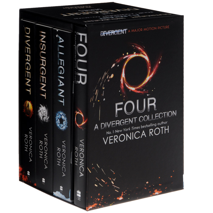 Veronica Roth - «Divergent Box Set (комплект из 4 книг + брошюра)»