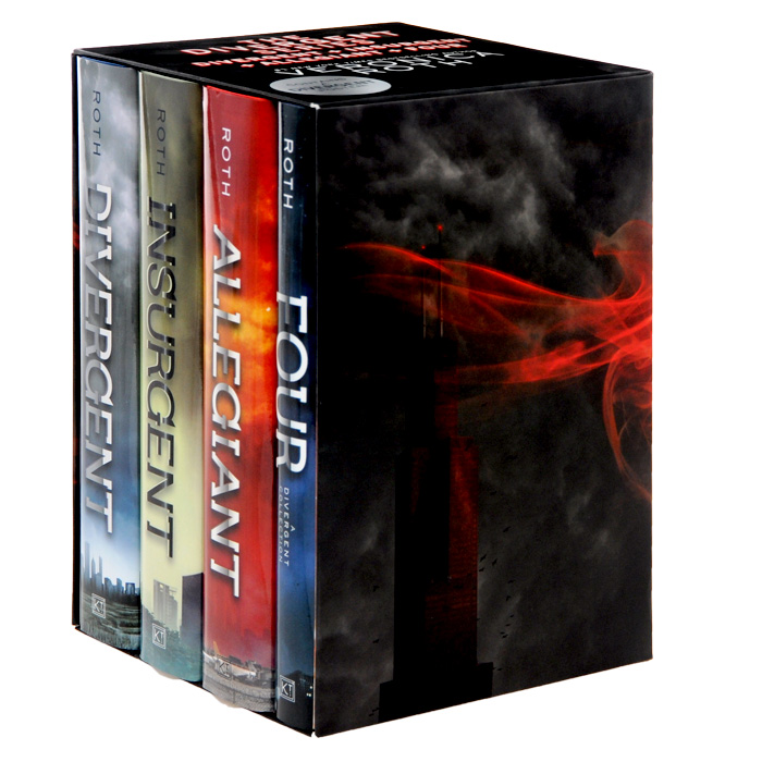 Veronica Roth - «Divergent Box Set (комплект из 4 книг + постер)»