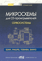 Микросхемы для CD-проигрывателей. Сервосистемы: Справочник Sony, Philips, Toshiba, Sanyo