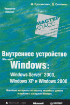 Внутреннее устройство Microsoft Windows: Windows Server 2003, Windows XP и Windows 2000: Мастер-класс