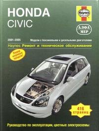 Honda Civic 2001-2005. Ремонт и техническое обслуживание