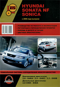 М. Е. Мирошниченко - «Hyundai Sonata NF / Sonica. Руководство по ремонту и эксплуатации»
