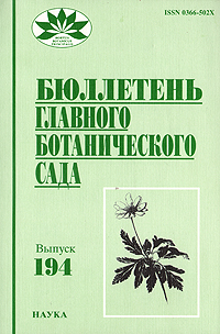 Бюллетень Главного ботанического сада. Выпуск 194