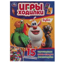Ходилка настольная игра для детей Буба Умка / детские развивающие книжки
