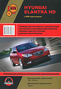 Hyundai Elantra HD с 2006 г. Руководство по ремонту и эксплуатации