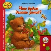 Вадим Сашенков - «Что будем делать зимой? Книжка-игрушка»