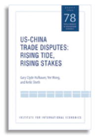 US-China Trade Disputes: Rising Tide, Rising Stakes (Policy Analyses in International Economics) (Policy Analyses in International Economics)