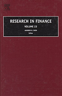 Editor Andrew H. Chen - «Research in Finance: Volume 23»