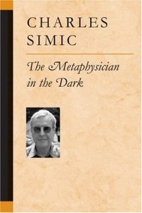 Charles Simic - «The Metaphysician in the Dark (Poets on Poetry)»