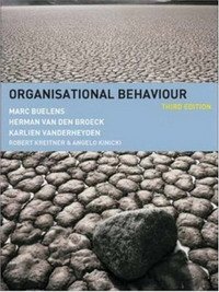 Marc Buelens, Herman Van Der Boeck, Karlien Vanderheyden - «Organisational Behaviour»