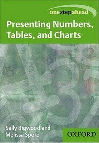 Presenting Numbers, Tables and Charts (One Step Ahead)