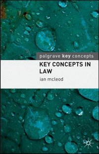 Key Concepts in Law (Palgrave Key Concepts)
