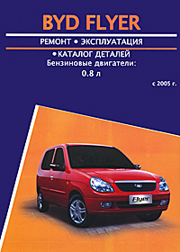 С. В. Иванов - «BYD Flyer с 2005 г. в. Бензиновые двигатели 0,8 л. Ремонт. Эксплуатация»