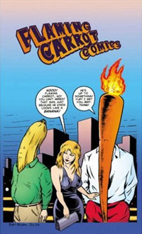 Bob Burden - «Flaming Carrot Volume 1 (Flaming Carrot Comics)»
