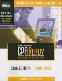 CPA Ready Comprehensive CPA Exam Review - 36th Edition 2007-2008: Financial Accounting & Reporting