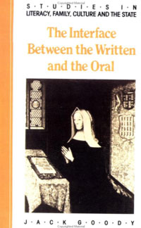 The Interface between the Written and the Oral