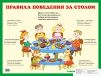 М. В. Дружинина - «Правила поведения за столом. Наглядное пособие»