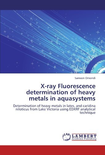 X-ray Fluorescence determination of heavy metals in aquasystems: Determination of heavy metals in lates, and caridina niloticus from Lake Victoria using EDXRF analytical technique