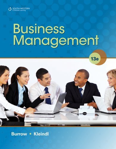 James L. Burrow, Brad Kleindl - «Business Management»