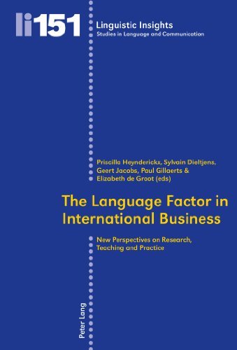 Elizabeth de Groot - «The Language Factor in International Business (Linguistic Insights: Studies in Language and Communication)»