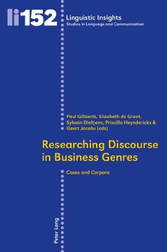 Researching Discourse in Business Genres (Linguistic Insights, Studies in Language and Communication)