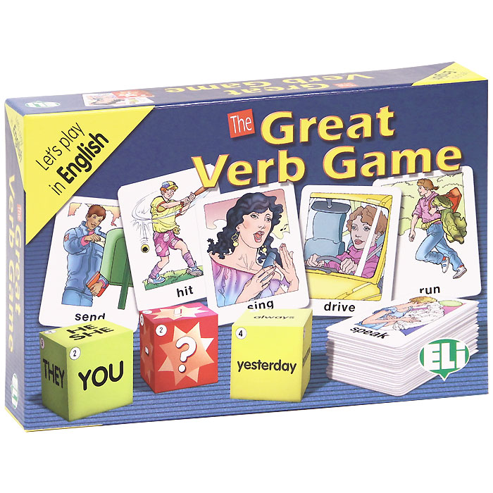 The Great Verb Game (набор из 100 карточек)