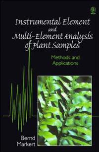 Instrumental Element and Multi–Element Analysis of Plant Samples