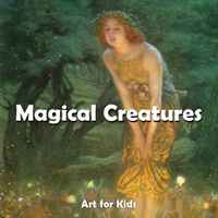 Puzzle books: Magic Creatures (Art for Kids Collection)