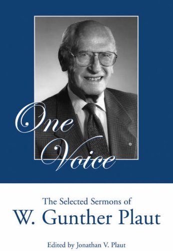 One Voice: The Selected Sermons of W. Gunther Plaut