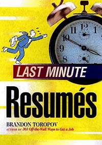 Last Minute Resumes (Last Minute)