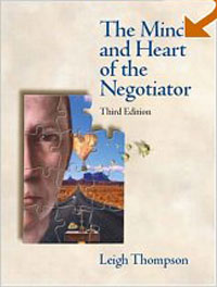 The Mind and Heart of the Negotiator, 3 edition