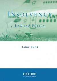 Insolvency: Law and Policy