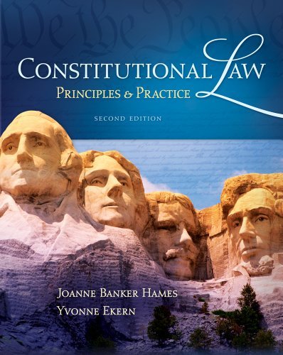 Constitutional Law: Principles and Practice