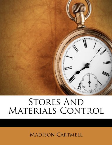 Madison Cartmell - «Stores And Materials Control»