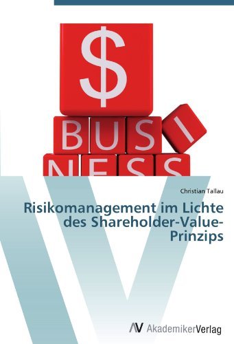 Risikomanagement im Lichte des Shareholder-Value-Prinzips (German Edition)