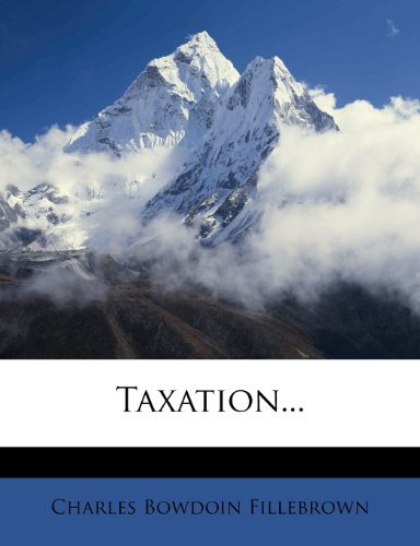 Taxation...