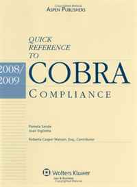 Quick Reference To COBRA Compliance 2008-09