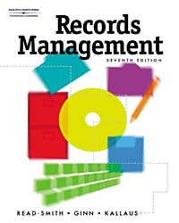 Mary Lea Ginn, Judith Reed-Smith, Norman F. Kallaus, Judy Read Smith - «Records Management: Text/Disk Package»