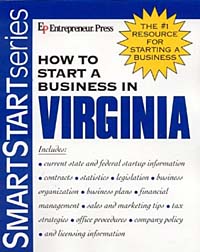 Entrepreneur Press - «How to Start a Business in Virginia (HOW TO START A BUSINESS IN VIRGINIA)»