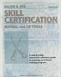 Salon & Spa Skill Certification Manual and CD Tools