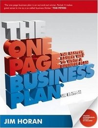 The One Page Business Plan (+ CD-ROM)