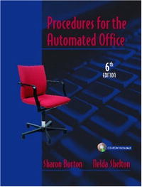 Procedures for the Automated Office (6th Edition)