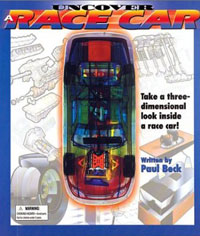Uncover a Race Car: An Uncover It Book