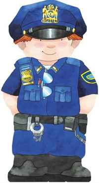 Giovanni Caviezel - «Police Officer (Mini People Shape Books)»